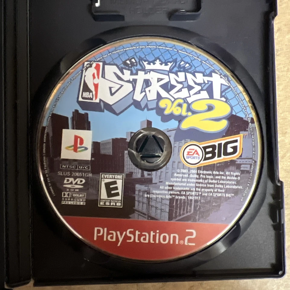 NBA Street Vol. 2 (Sony PlayStation 2, 2003) Grandes éxitos probados y funcionando Foto 2 de 2