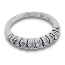 Memory Brillant Ring 750 Gold 18 Kt Weißgold Damen Wert 1600,-