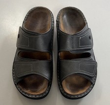 Finn Comfort Womens Riad Leather Slide Sandal...