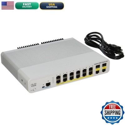 Cisco Catalyst WS-C2960C-12PC-L Ethernet Switch (Renewed)