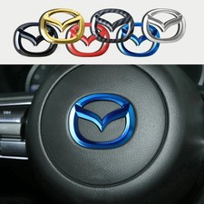 Steering Wheel Decor Abs Emblem Cover Sticker For Mazda Cx5 Cx9 Rx7 Mx5 Cx3 Cx7 Steering Wheel Decor Abs Emblem Cover Sticker For Mazda Cx5 Cx9 Rx7 Mx5 Cx3 Cx7