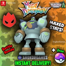 ✨ Shiny 6IV Golurk ✨ALPHA ✨Mega Dimension✨ Maxed EVs ✨ Pokemon Legends ZA