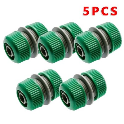 5X Wasserschlauch Rohrverbinder 1/2 Garden Joiner Mender Extend Repair Adapter