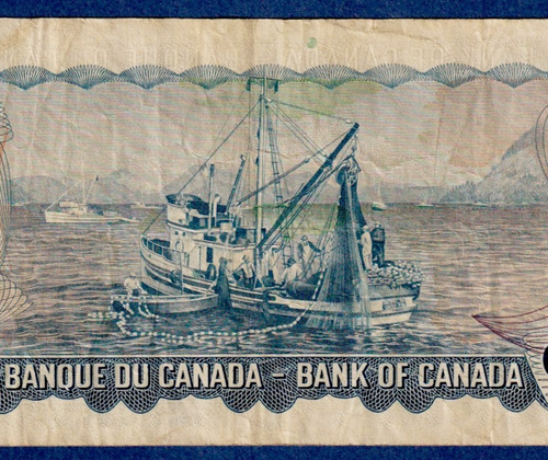 Canada $5 1972 BC-48aA / P-87a Circulated Replacement /Asterisk Note *CC3111359 - Picture 4 of 4