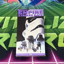 Star Wars The Empire Strikes Back VHS Boxed Movie PG THX Mastered 1980 Fox