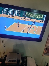 VOLLEYBALL for Nintendo NES - 5-screw variant - LOVELY label, tested & works!