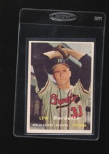 1957 Topps #208 Lew Burdette
