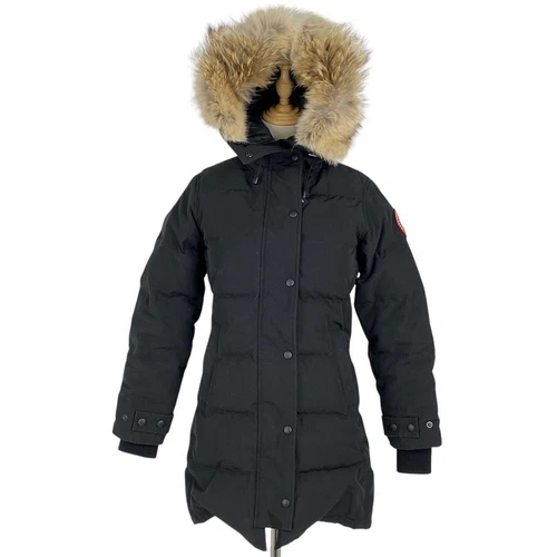 CANADA GOOSE Shelburne Parka Piumino Fusion Fit Heritage Piumino Nero...
