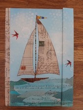 Simple Dream Publishing Journal Notebook, Sailboat / Nautical Theme