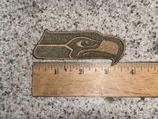 Fully Embroidered Seattle Seahawks Military Green Patch Iron On/ SewOn SALUTE
