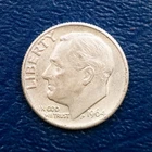 1964-D Roosevelt Silver Dime, AU Condition, Old US Silver Ten Cents E27
