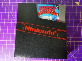 Kirby's Adventure NES Nintendo Entertainment Cartridge Dust Sleeve working save