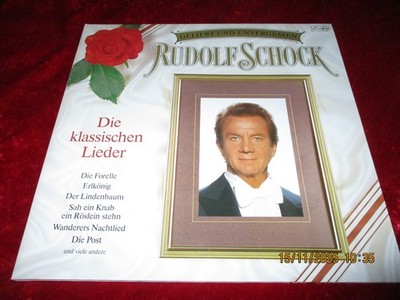 DLP-Rudolf Schock-Die klassischen Lieder-Geliebt und Unvergessen !--