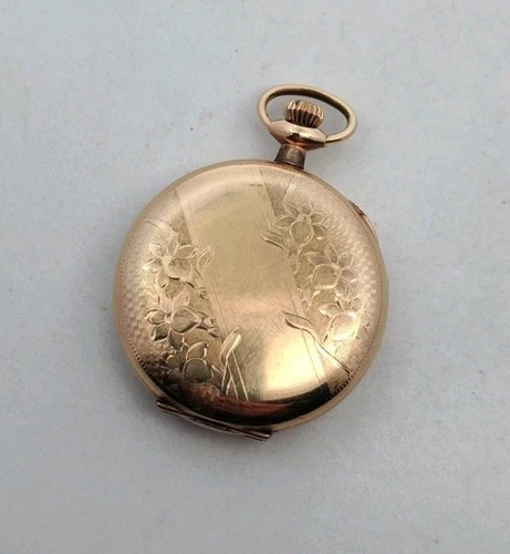 Antique Waltham 1917 Gold Filled Pocket Watch Model #2111213