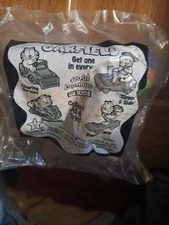 VIntage Carl's Jr.  1997 Garfield Cat Snowmobile Car Christmas Toy  NEW