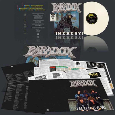 Paradox   Heresy  LP Bone - NEU + Autogrammkarte
