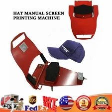 Standard Platen Machine Cap Printer Hat Clamp Silk Screen Printing Equipment