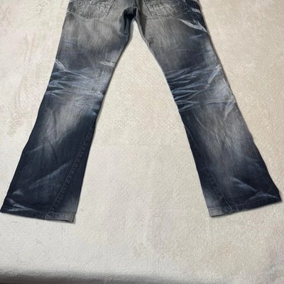 TORNADO MART 00s Y2K Bell Bottom Denim Archive Men's Size L Ships