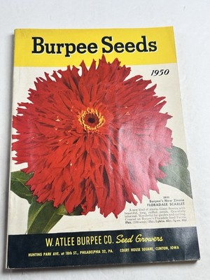 Burpee Seed Flower Catalog 1950 | eBay