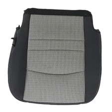 Priprilod Cloth Gray/Black Driver Side Bottom Replacement Seat Cover 