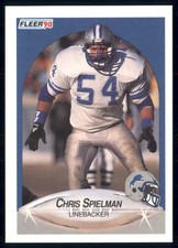 1990 Fleer - Chris Spielman #286