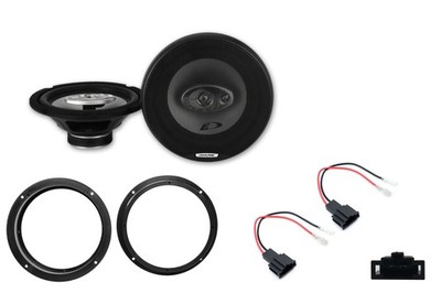Audi A4 B9 Alpine SXE2035S 20cm 3-Wege Koaxial Lautsprecher Halsbänder und Adapter