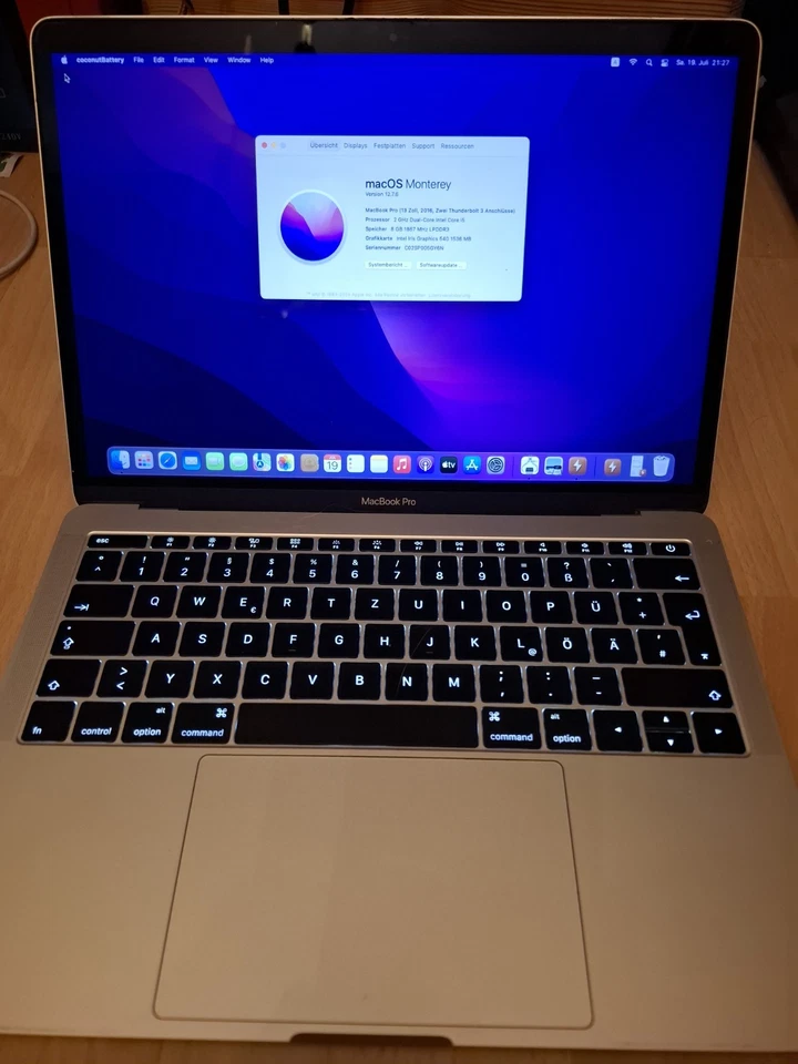 Apple MacBook Pro 13" 2016 · i5 · 8GB · 500GB, Foto 4 von 5