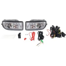 Set Of 2 Clear Lens Fog Light For 98-07 Toyota Land Cruiser Lh Rh