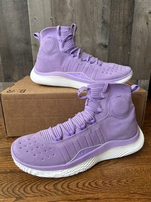 Under Armour Curry 4 Flotro Vivid Lilac Shoes Men Sz 11.5 Rare PE