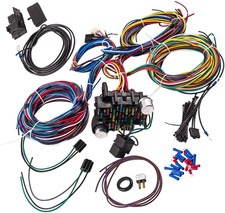 Universal Wiring Harness Kit - 21 Circuit Wiring Harness Standard Color Wire Har