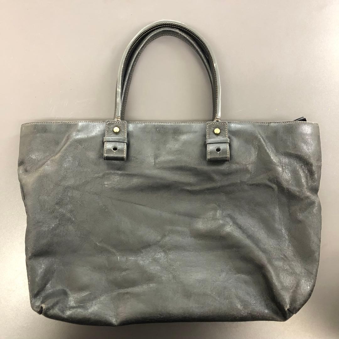 Chloé Eclipse Leather Tote Bag Black Shoulder Bag… - image 2