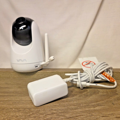 VAVA Baby Monitor Camera VA-IH006 5V 1.2A Wireless Indoor Cam With Adapter