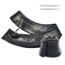 2 Sets Heavy Duty 14 x 2.125 Inner Tubes with Tire Levers