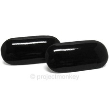Oem Honda License Plate Bumper Caps Plugs Granada Black Civic Del Sol Integra