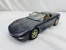 UT MODELS 1/18 PURPLE PEARL METALLIC 1998 CHEVY CORVETTE CONVERTIBLE DAMAGED!!
