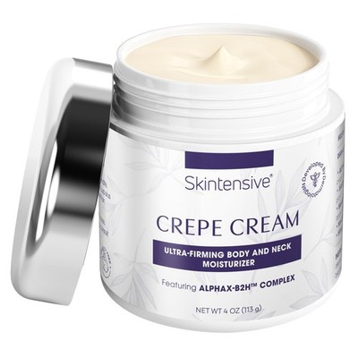 SKINTENSIVE Crepe Cream  Advanced Crepey Skin Cream for Firmer, Smoother Appe...
