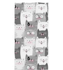 Cat hand towels