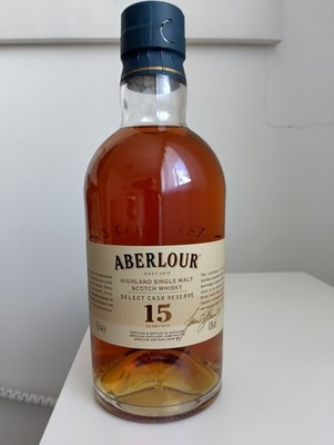 Aberlour 15 Jahre Highland Single Malt Whisky Select Cask Reserve 0,7 Liter 43%