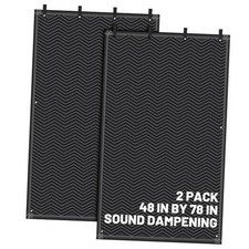 2 Pcs Sound Dampening Blanket Soundproof Blanket Grommeted 48 x 78 Inches