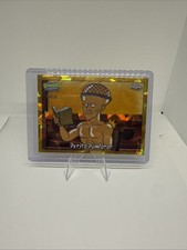 Topps Chrome SpongeBob SquarePants Pyrite Ponderer Gold /50