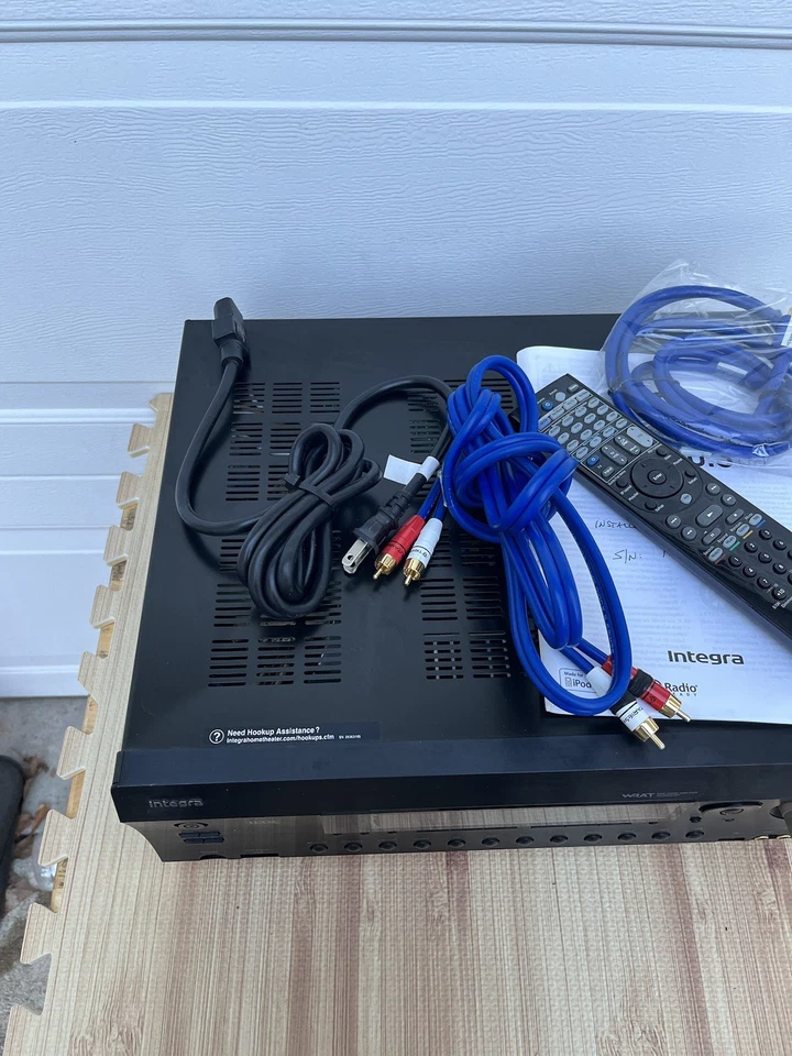 Receptor de cine en casa Integra DTR-40.3 7.2 canales HDMI red A/V con control remoto Foto 3 de 4