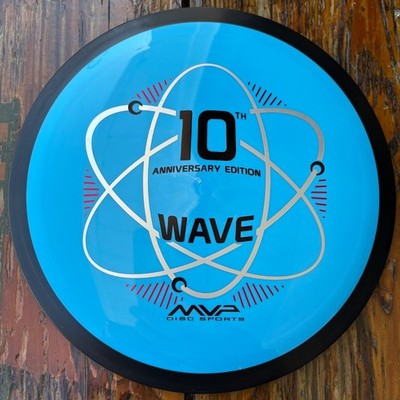 MVP Neutron Wave 10th Anniversary Blue Disc Golf Gyropalooza Axiom 173g NEW