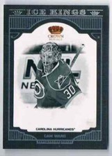 2011-12 PANINI CROWN ROYALE ICE KINGS CAM WARD CAROLINA HURRICANES #10