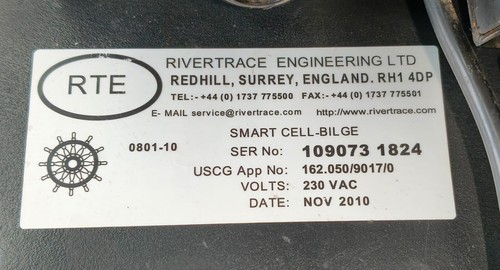 RIVERTRACE ENGINEERING 0801-10, Smart Cell-Bilge 230VAC, 162.050/9017/0 | USATO - Foto 4 di 9