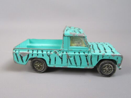 B627 Vintage 1975 Corgi GS7 UK Land Rover 109 WB Daktari TV Series Green 1:43 - Picture 5 of 7