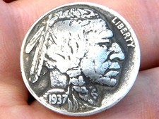 Concho authentic real Buffalo Indian Nickel coin for leather belt shoes beg hat