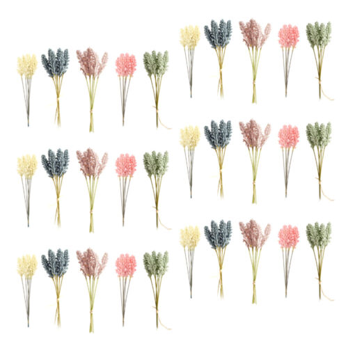 30pcs Wedding Bouquet Wedding Floral Arrangements Fake Flower Branch