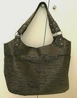 Schöne geräumige Tasche/City-Shopper, braun, wie neu Aufdruck France Paris