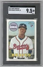 2018 Topps Heritage #580 Ronald Acuna Jr. Braves Rookie SGC 9.5