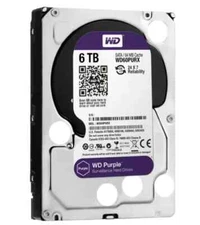 Western Digital Purple 6 TB,Internal,5400 RPM,3.5 inch (WD60PURX) Hard Drive